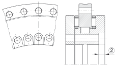 轉(zhuǎn)臺軸承 RTC100, 雙列,用于絲杠安裝 轉(zhuǎn)臺軸承 RTC100, 雙列,用于絲杠安裝