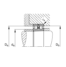 圓柱滾子軸承 NN3022-AS-K-M-SP, 根據 DIN 5412-4 標準的主要尺寸, 非定位軸承, 雙列，帶錐孔，錐度 1:12 ，可分離, 帶保持架，減小的徑向內部游隙，限制公差